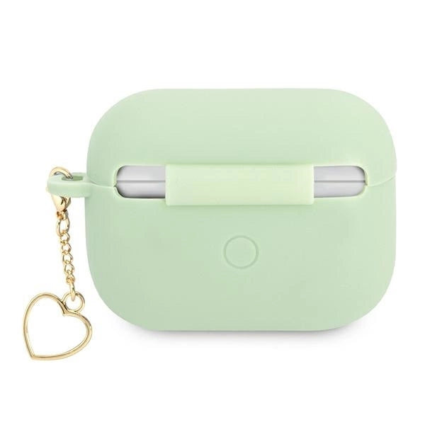 Guess GUAPLSCHSN AirPods Pro cover green/green Silicone Charm Heart Collection_1