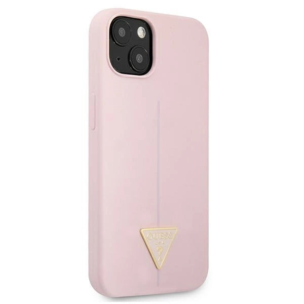 Guess GUHCP13MSLTGU iPhone 13 6.1&quot; purple/purple hardcase Silicone Triangle_3