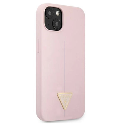 Guess GUHCP13MSLTGU iPhone 13 6.1&quot; purple/purple hardcase Silicone Triangle_3