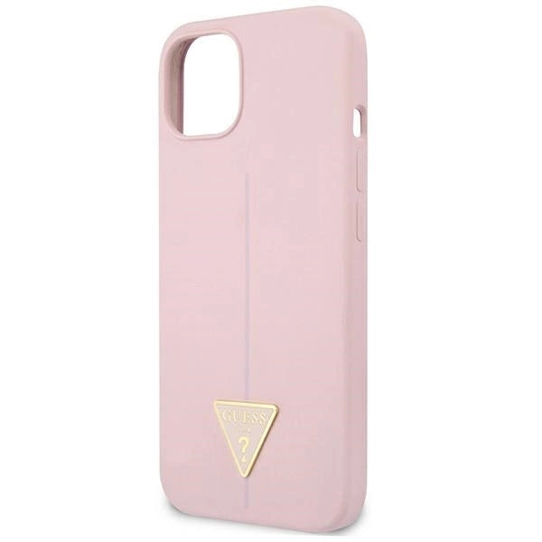 Guess GUHCP13MSLTGU iPhone 13 6.1&quot; purple/purple hardcase Silicone Triangle_5