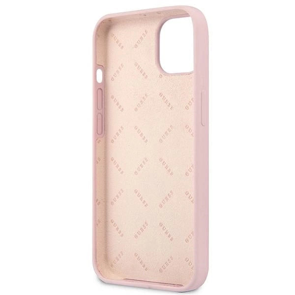 Guess GUHCP13MSLTGU iPhone 13 6.1&quot; purple/purple hardcase Silicone Triangle_6