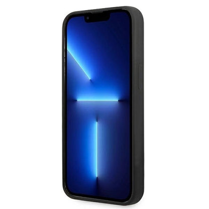 Karl Lagerfeld KLHCP13LSLMP1K iPhone 13 Pro / 13 6,1" hardcase czarny/black Silicone Plaque_4