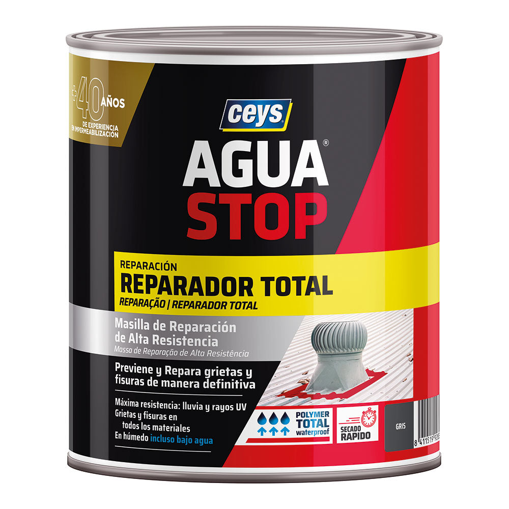 Agua stop reparador total cinzento 1kg 902850 ceys_0