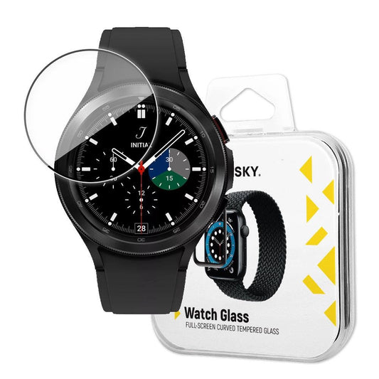 Wozinsky Watch Glass hybrid glass for Samsung Galaxy Watch 4/5 44 mm black_0