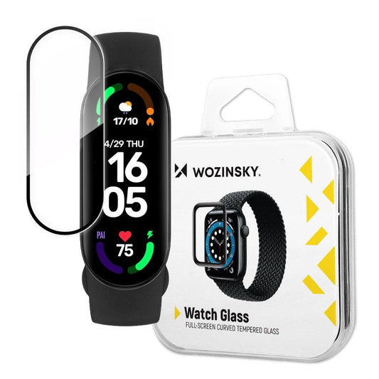 Wozinsky Watch Glass hybrid glass for Xiaomi Mi Band 6 black_0