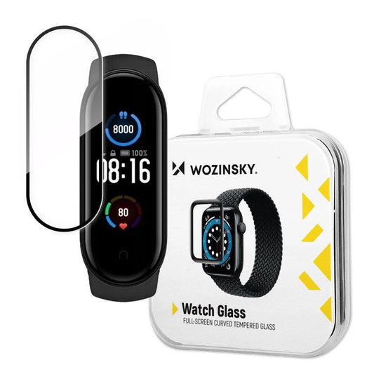 Wozinsky Watch Glass hybrid glass for Xiaomi Mi Band 5 black_0