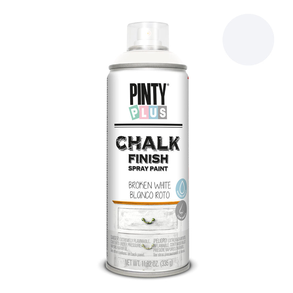 Tinta em spray pintyplus chalk 520cc ck788 branco roto_0