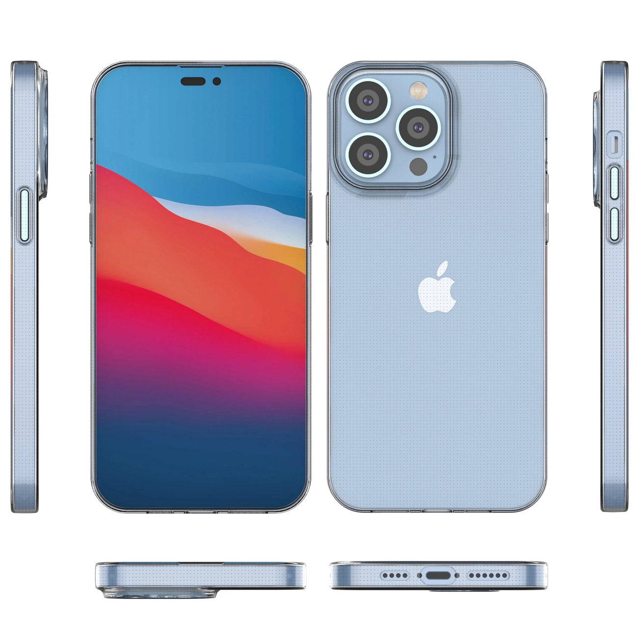 Ultra Clear 0.5mm iPhone 14 Pro Max cover gel transparent_2