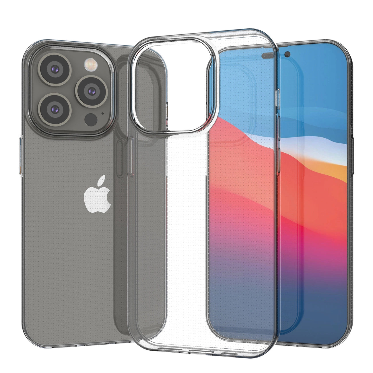 Ultra Clear 0.5mm iPhone 14 Pro cover gel transparent_3