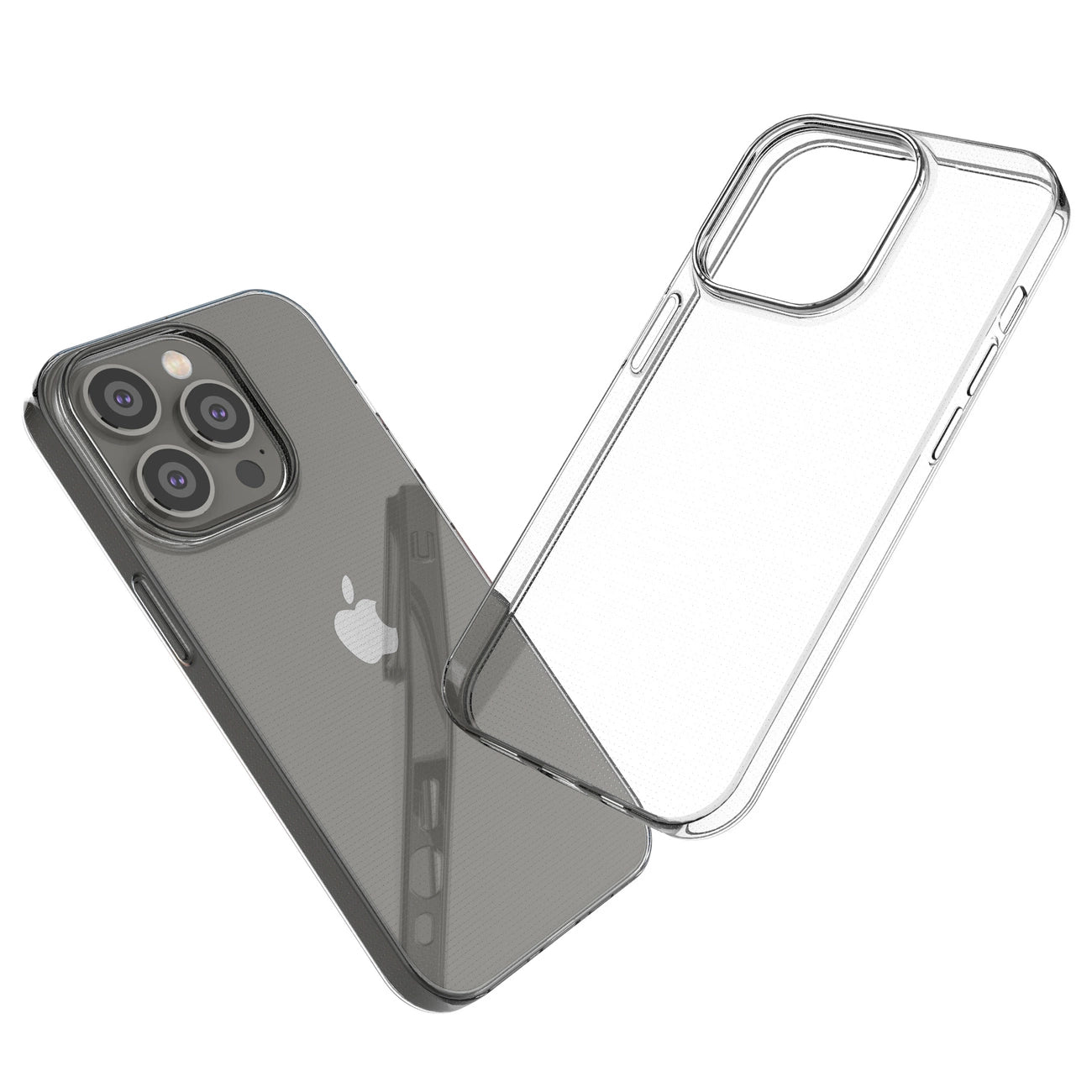 Ultra Clear 0.5mm iPhone 14 Pro cover gel transparent_5