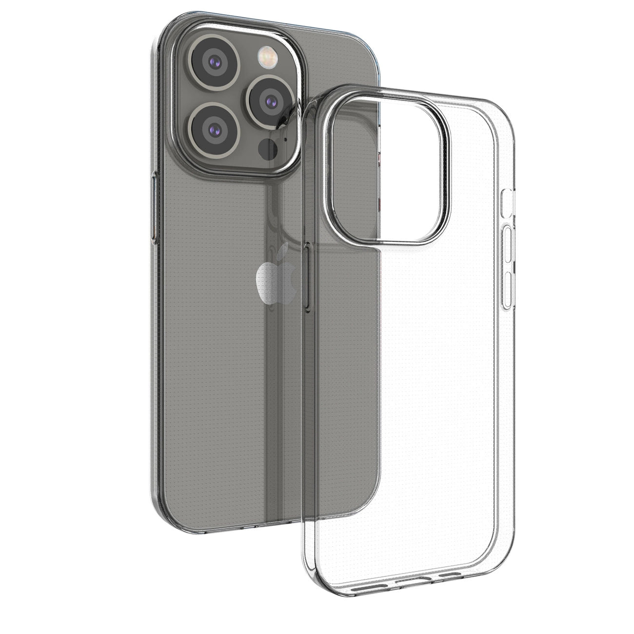 Ultra Clear 0.5mm iPhone 14 Pro cover gel transparent_6