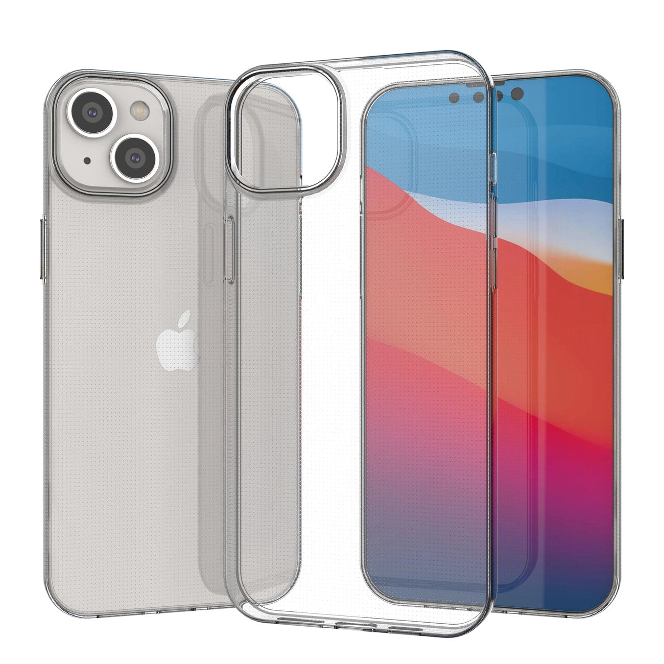 Gel case cover for Ultra Clear 0.5mm iPhone 14 Max transparent_3