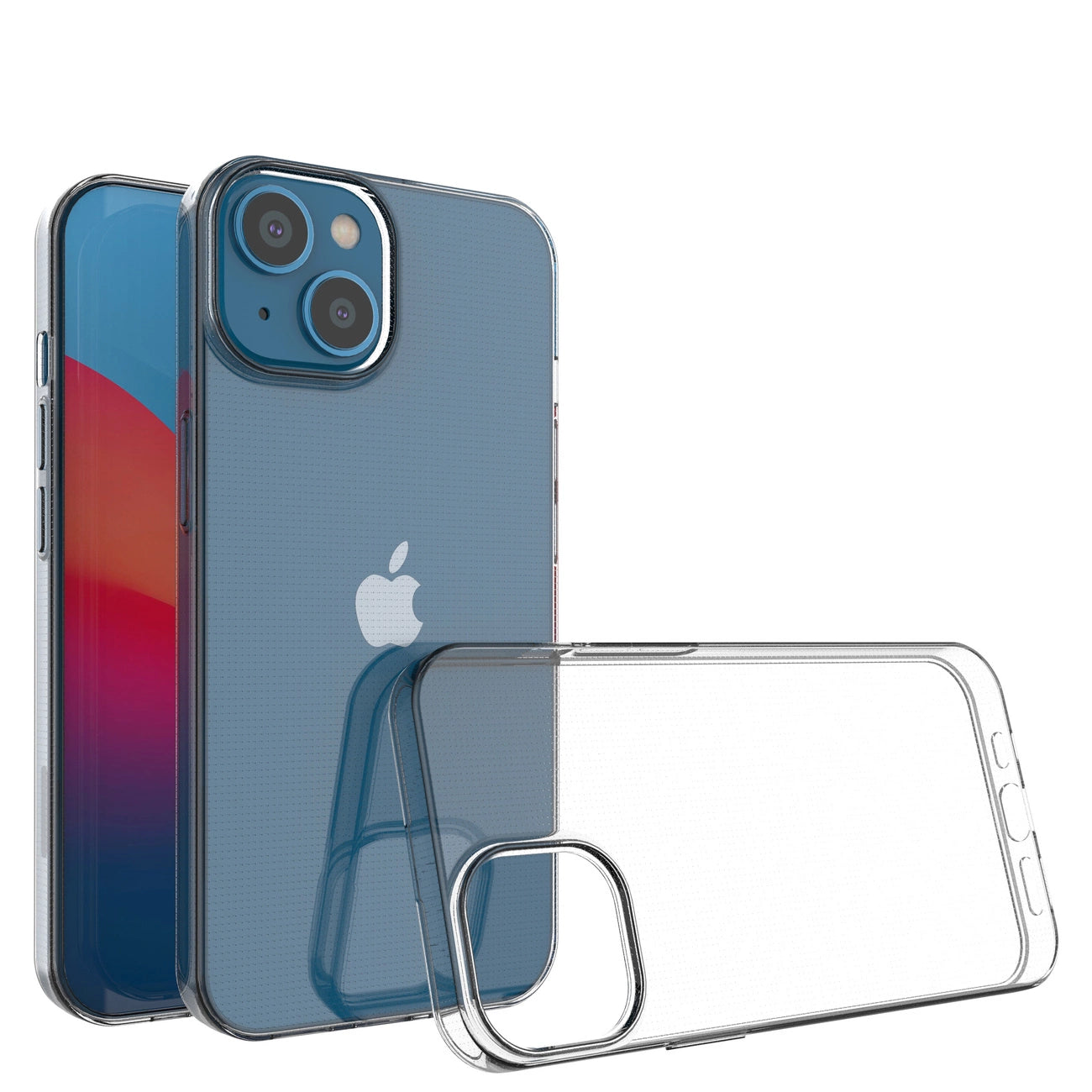 Gel case cover for Ultra Clear 0.5mm iPhone 14 transparent_1