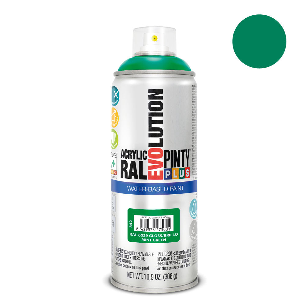 Spray pintyplus evolution water-based 520cc ral 6029 verde menta_0