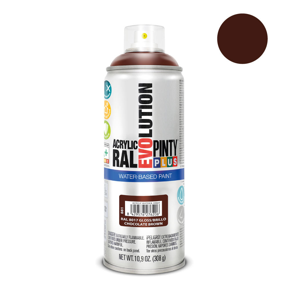 Spray pintyplus evolution water-based 520cc ral 8017 chocolate_0
