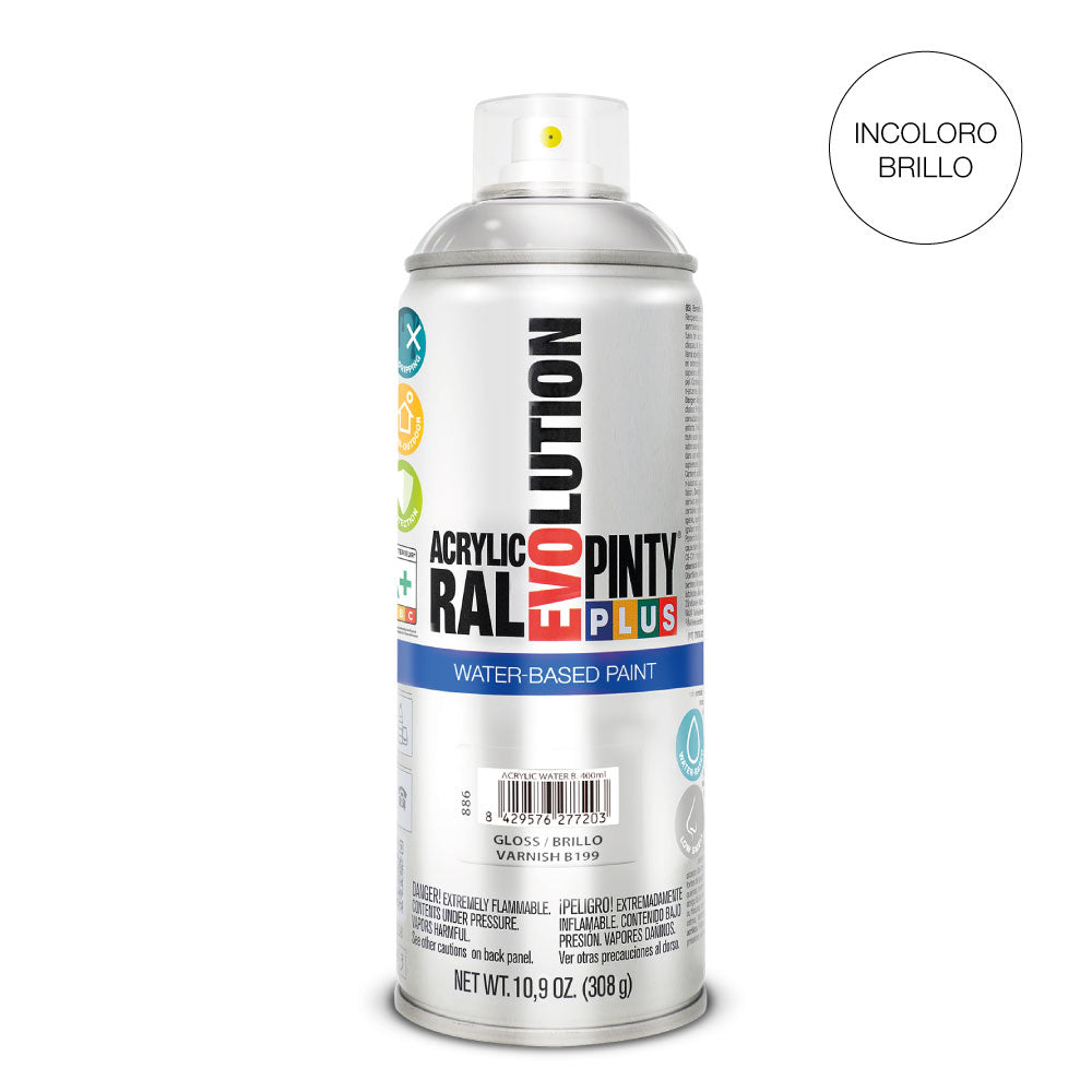Pray pintyplus evolution water-based 520cc b199 verniz brilho_0