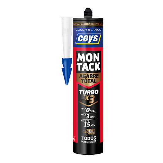 Adesivo de montagem montack turbo, branco 290ml_0