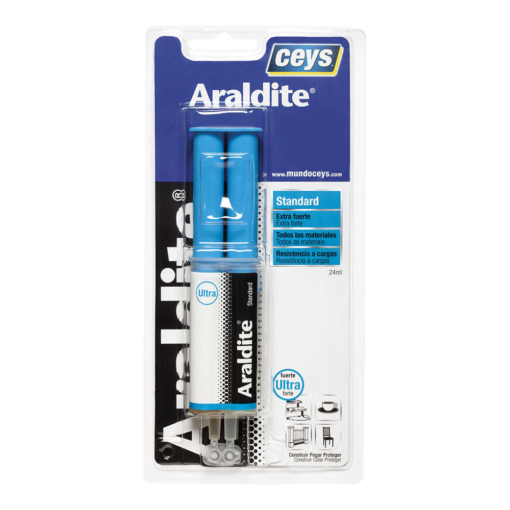 Seringa adesiva universal araldite 24 ml_0
