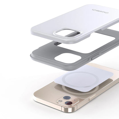 Choetech MFM Anti-drop case Made For MagSafe for iPhone 13 white (PC0112-MFM-WH)_5