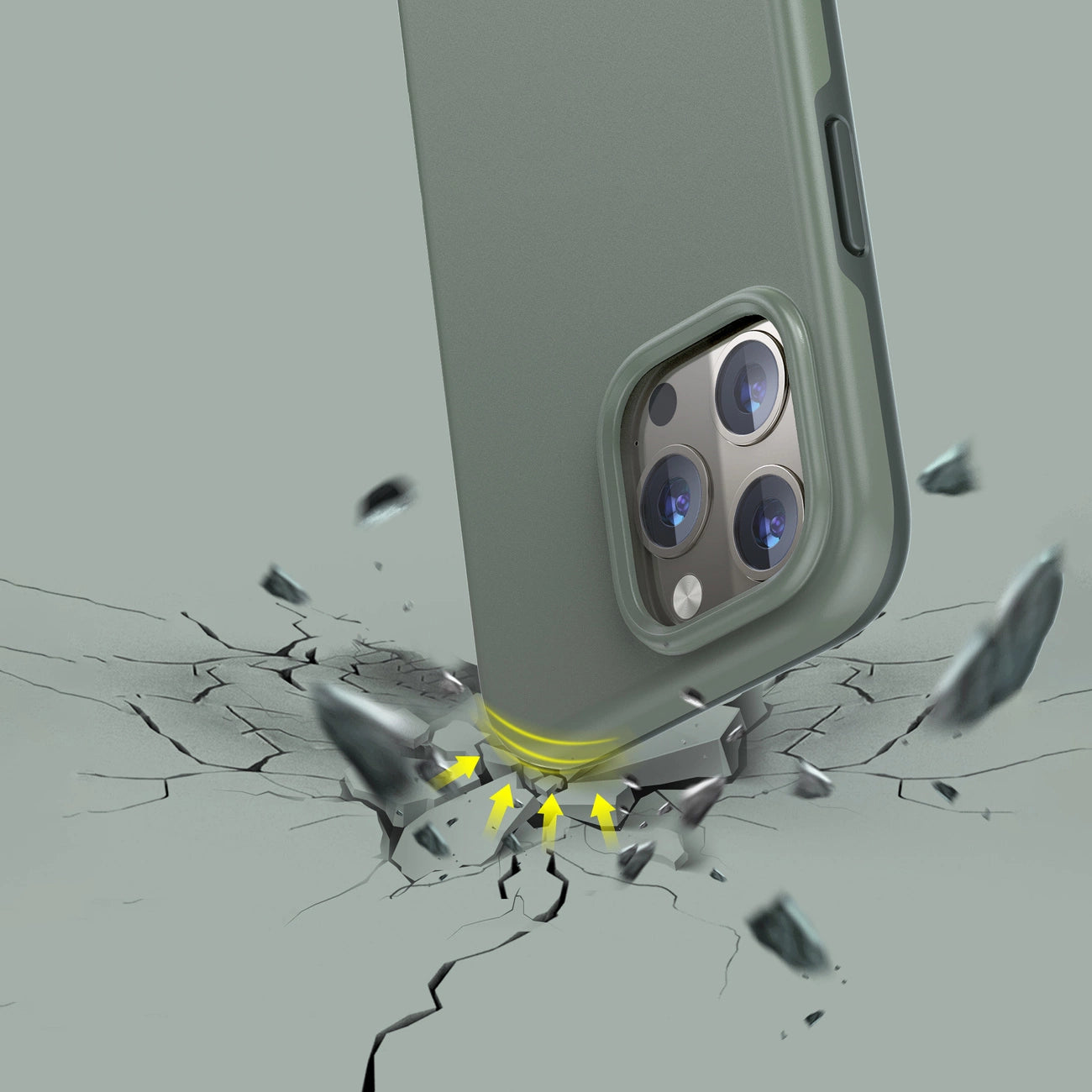 Choetech MFM Anti-drop case Made For MagSafe for iPhone 13 Pro black (PC0113-MFM-GN)_4