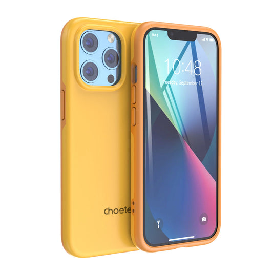 Choetech MFM Anti-drop Case Cover for iPhone 13 Pro Max orange (PC0114-MFM-YE)_0