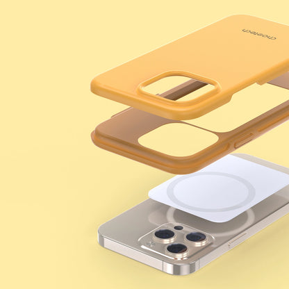 Choetech MFM Anti-drop Case Cover for iPhone 13 Pro Max orange (PC0114-MFM-YE)_9