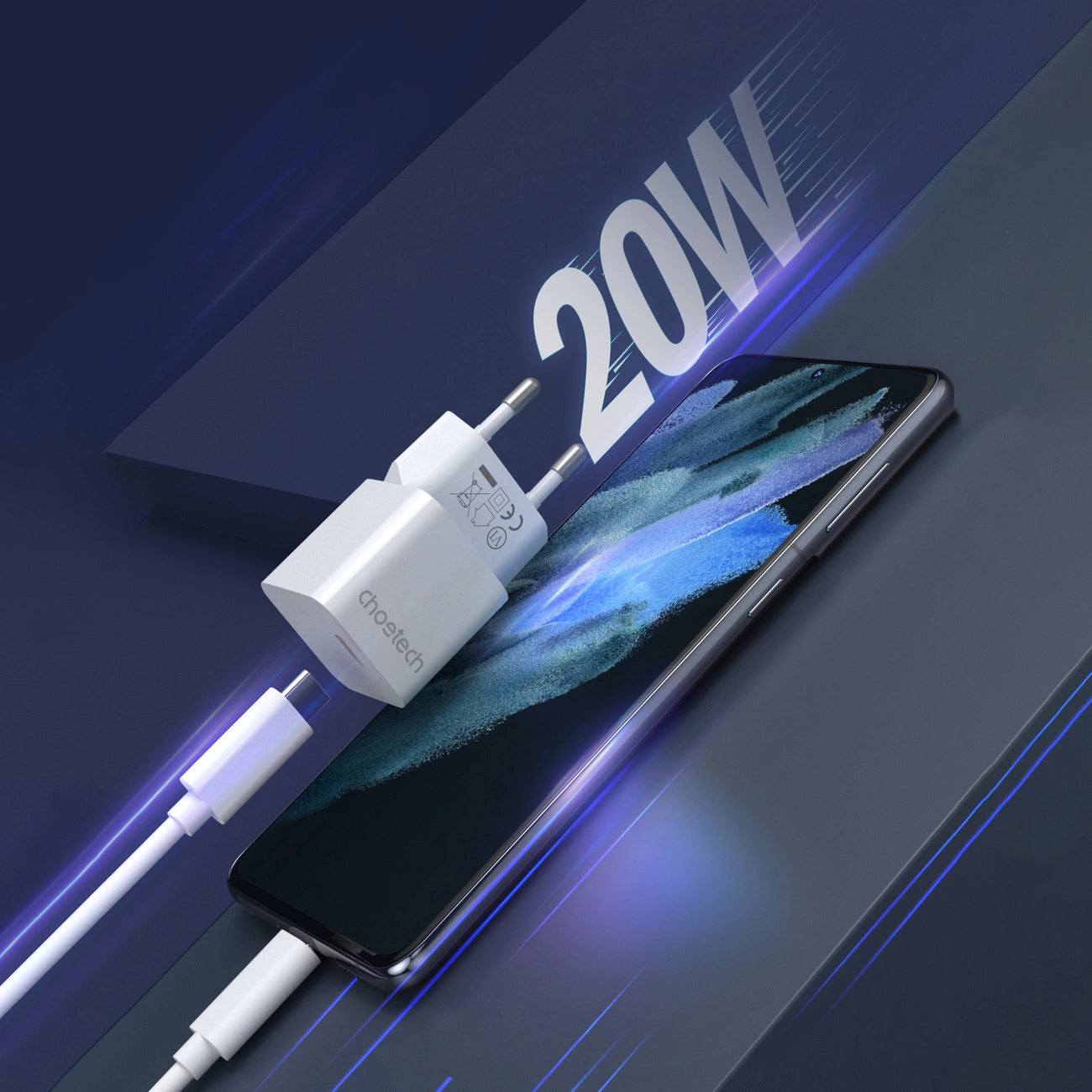Choetech charger 20W USB Type C (PD5010)_3