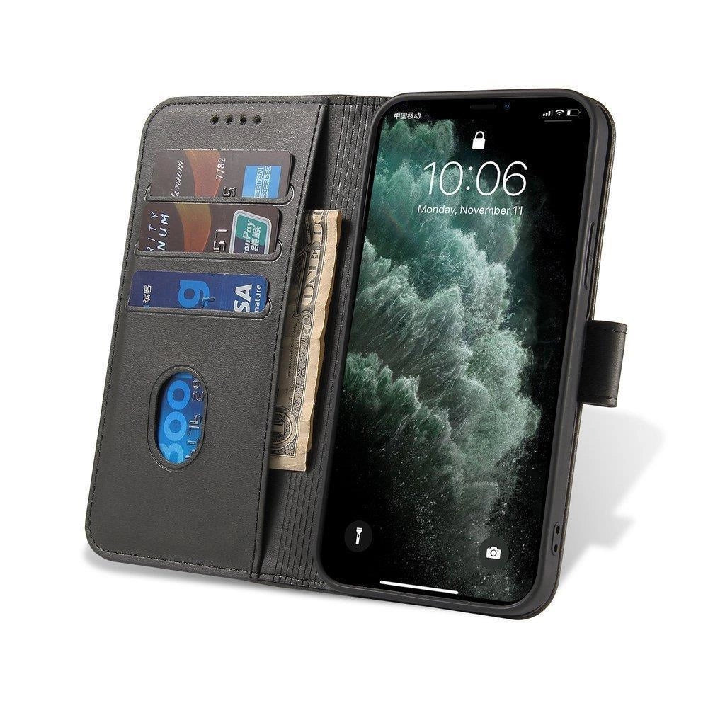 Magnet Case elegant case case cover with a flap and stand function Oppo Find X5 Pro black_5