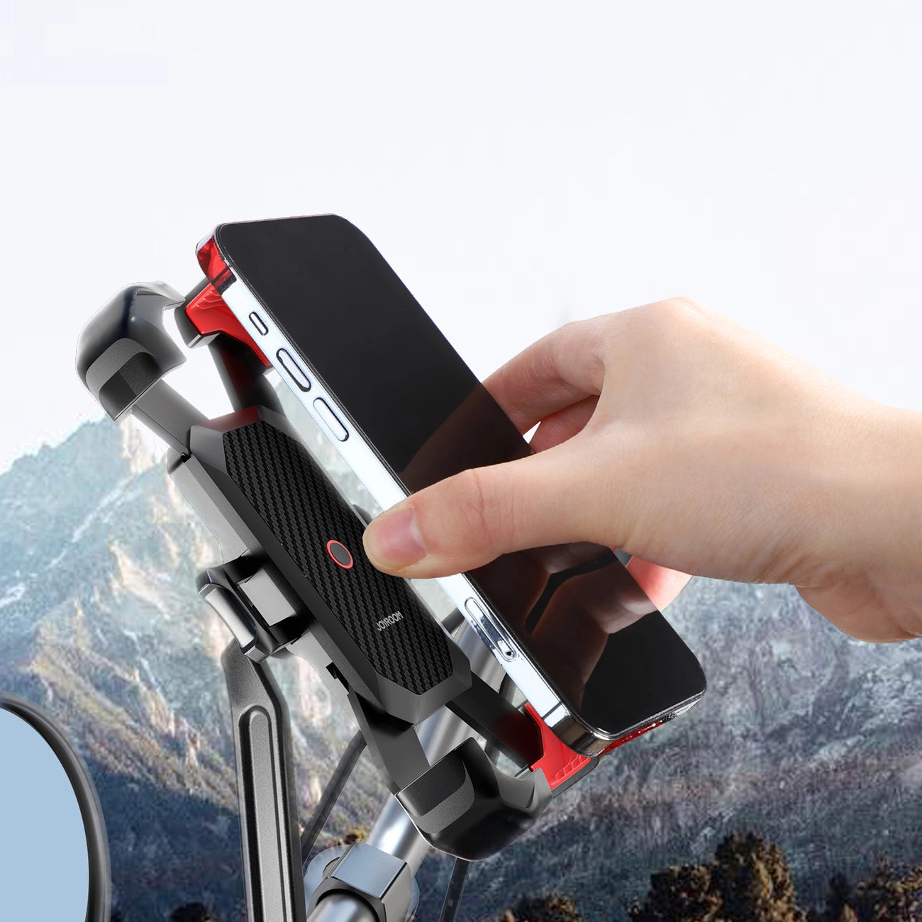 Motorcycle Holder Joyroom JR-ZS288 for Phones (Black)_1