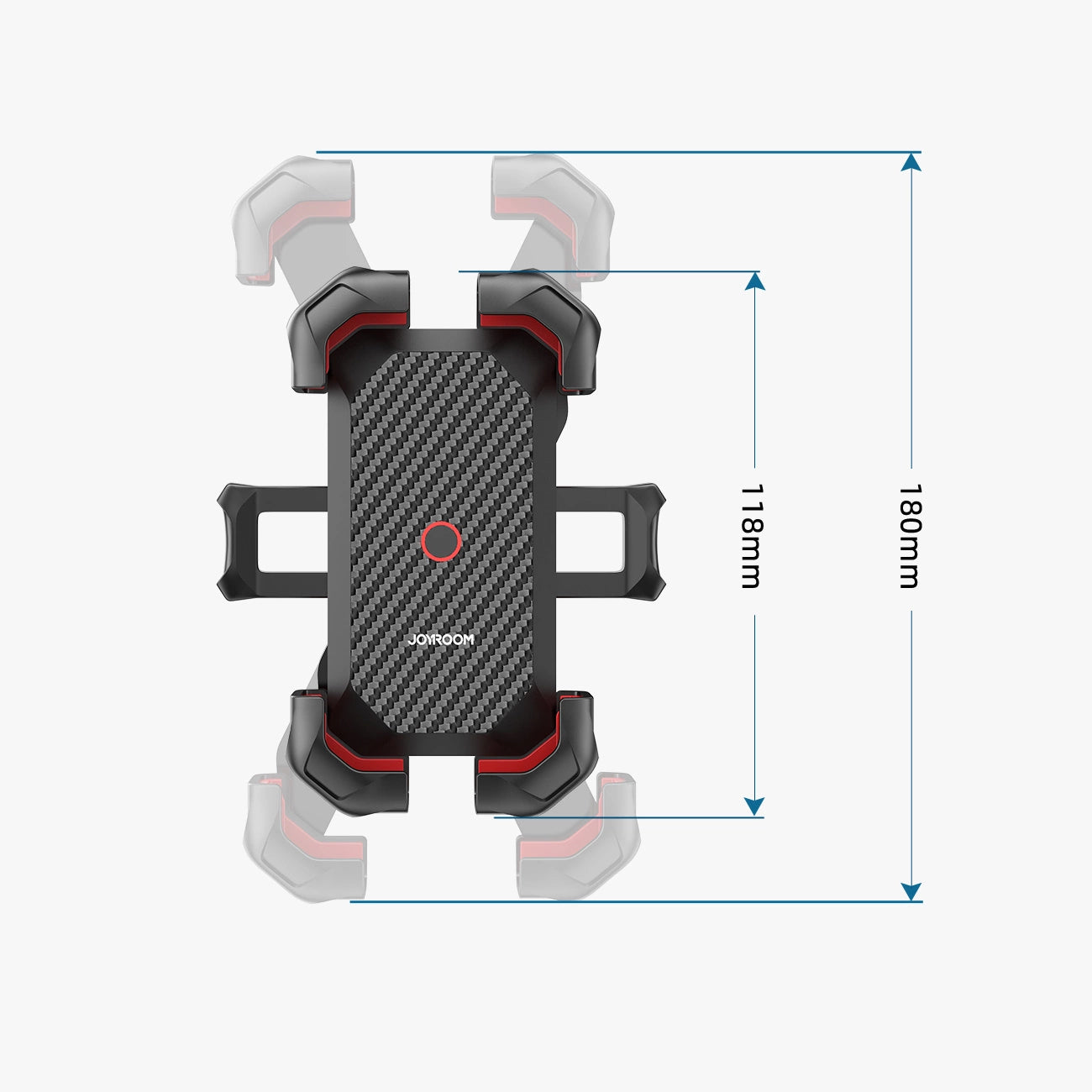 Motorcycle Holder Joyroom JR-ZS288 for Phones (Black)_5