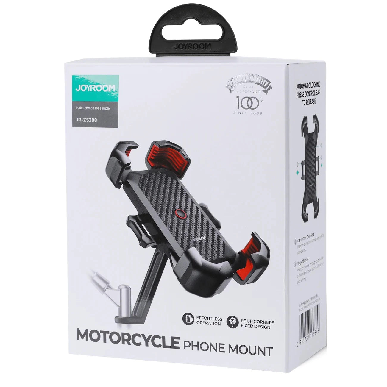 Motorcycle Holder Joyroom JR-ZS288 for Phones (Black)_3
