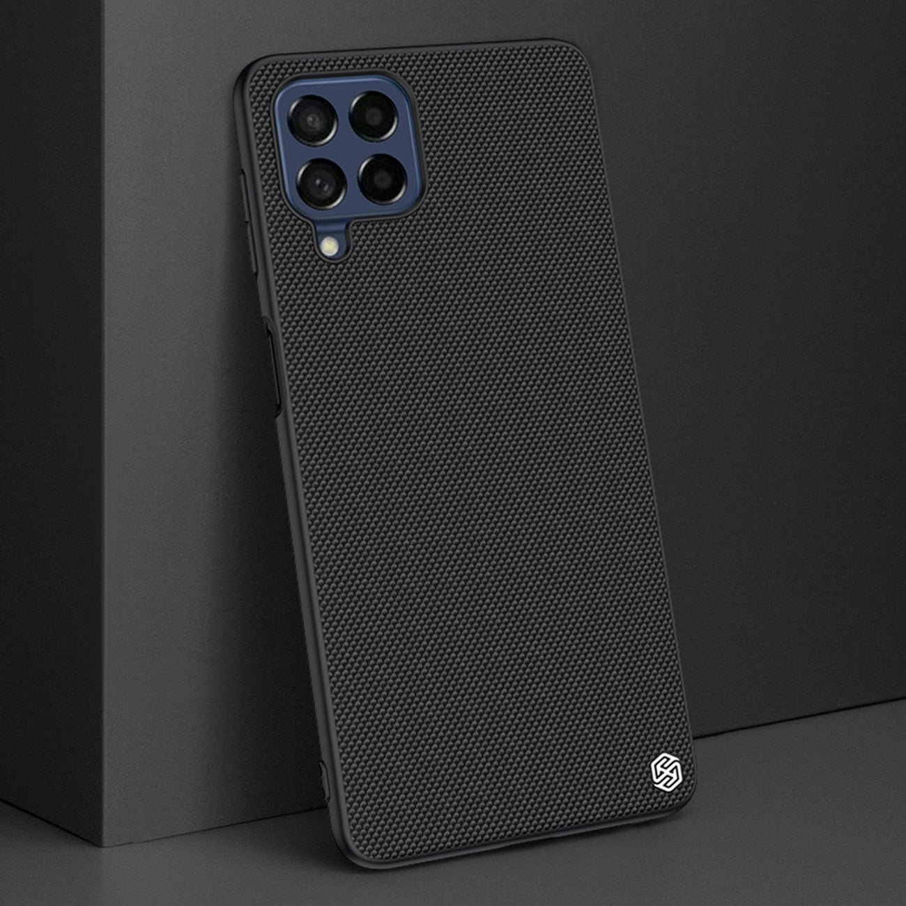 Nillkin Textured Case durable reinforced case with gel frame and nylon back for Samsung Galaxy M53 5G black_6