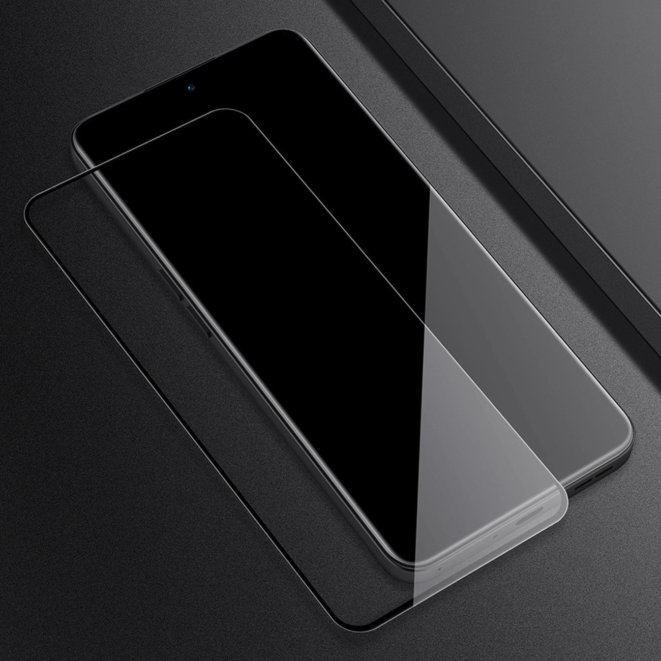 Nillkin CP+PRO ultra-thin tempered glass for the entire screen with a 0.2 mm frame 9H OnePlus Ace black_15
