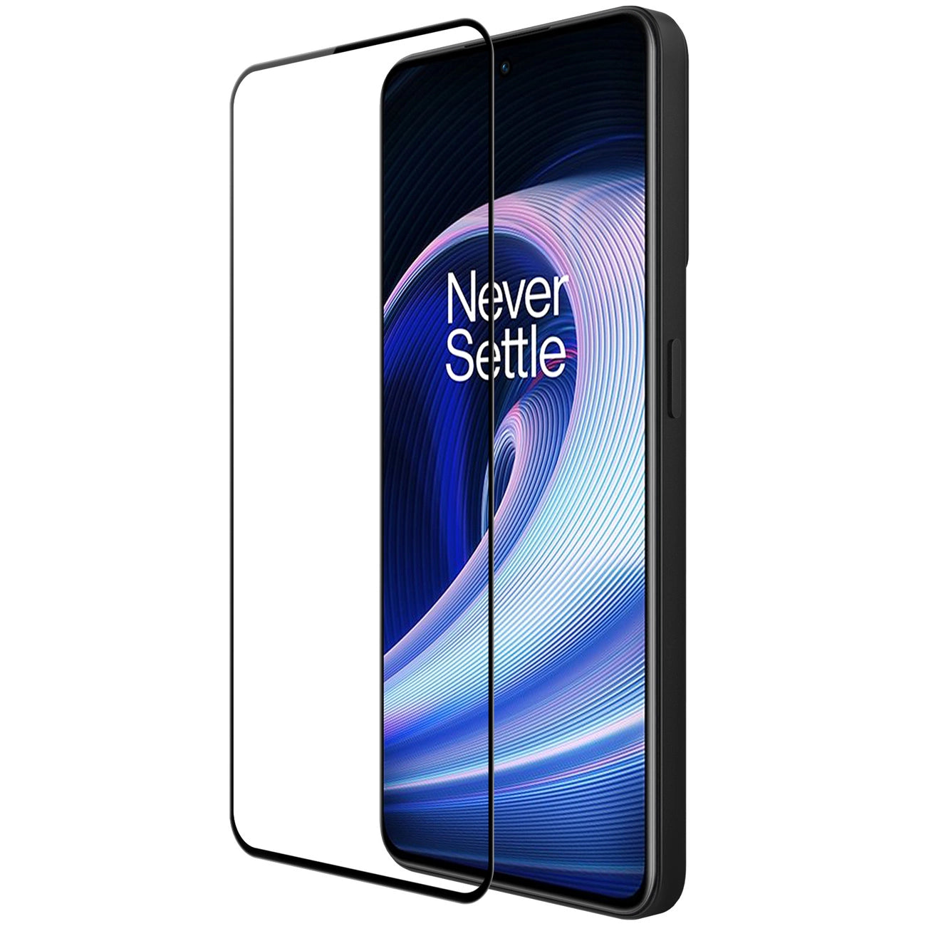 Nillkin CP+PRO ultra-thin tempered glass for the entire screen with a 0.2 mm frame 9H OnePlus Ace black_1