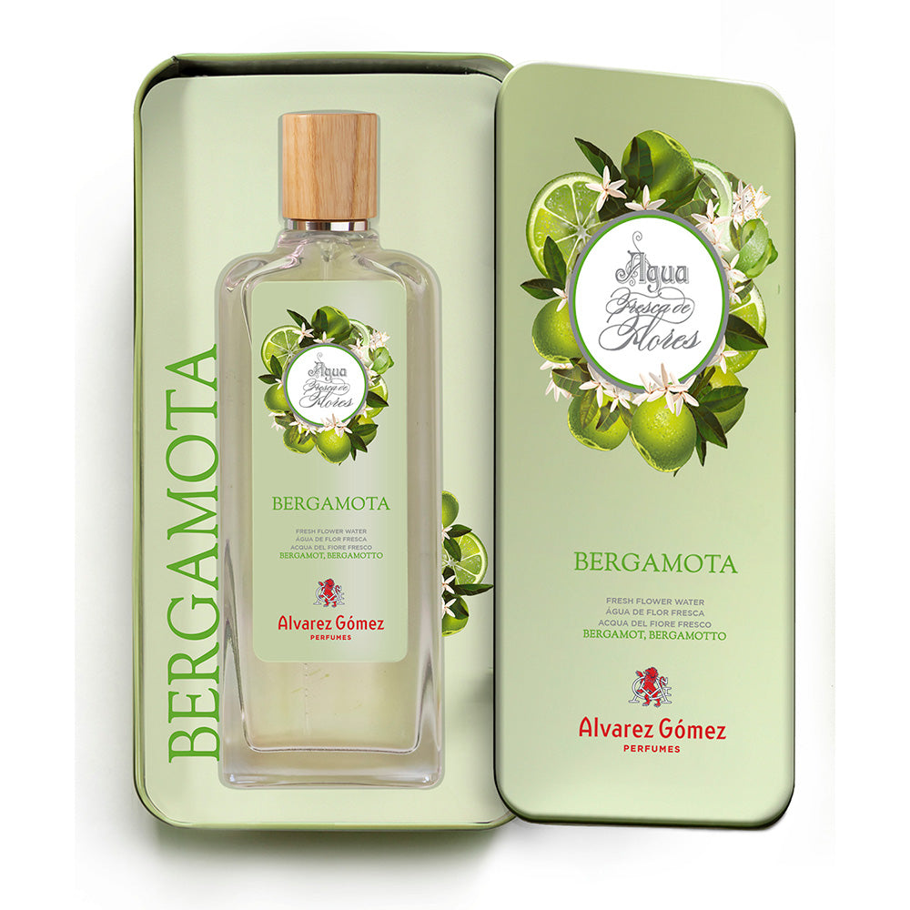 Unissex colÃ³nia Ã¡gua fresca com flor de bergamota com estojo, 150 ml_0