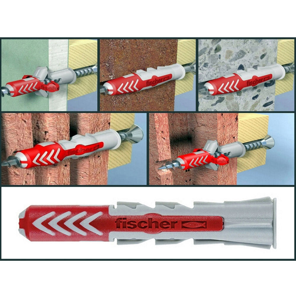 Pack 50 duopower 10x50 caixa 50un 555010 fischer_0