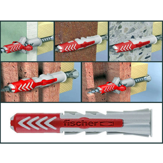 Pack 50 duopower 10x50 caixa 50un 555010 fischer_0