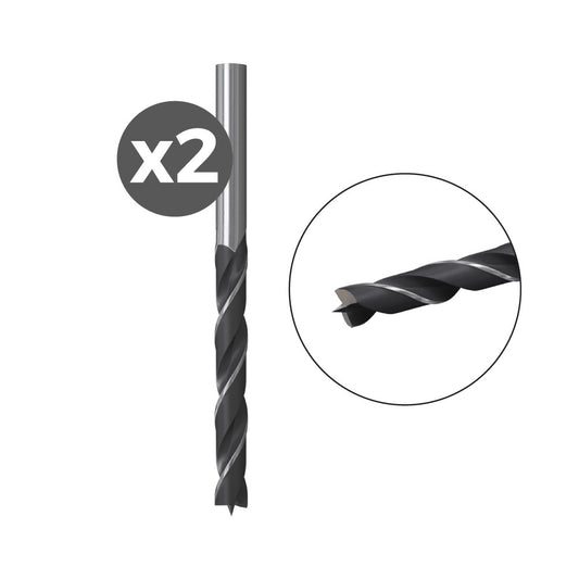 Pack 2 brocas madeira hb 4/2k 530634 fischer_0