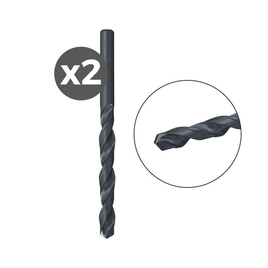 Pack 2 brocas para metal hss-r din338 1,5x18/40 / 2k 530404 fischer_0