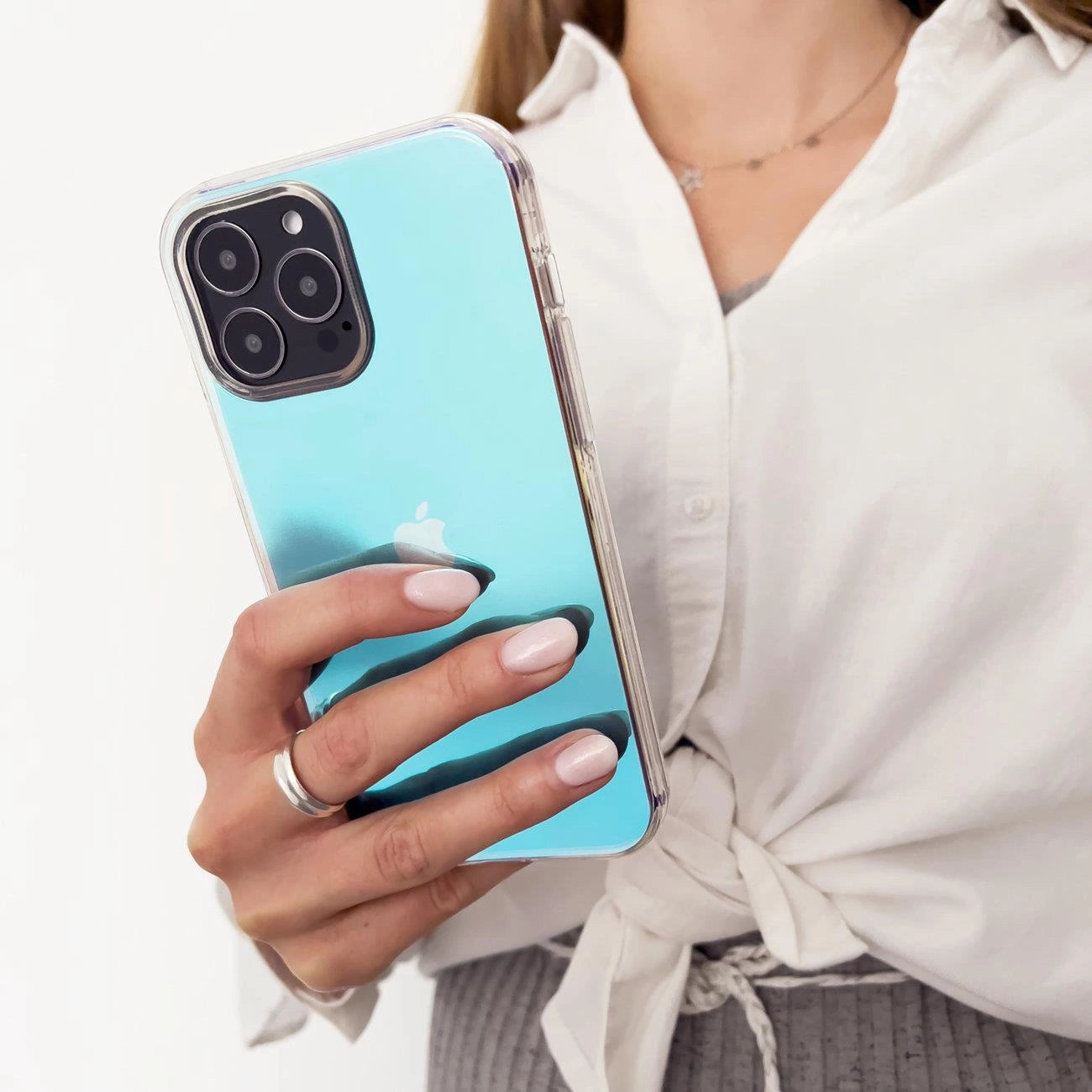 Aurora Case Case for Xiaomi Redmi Note 11 Neon Gel Cover Blue_2