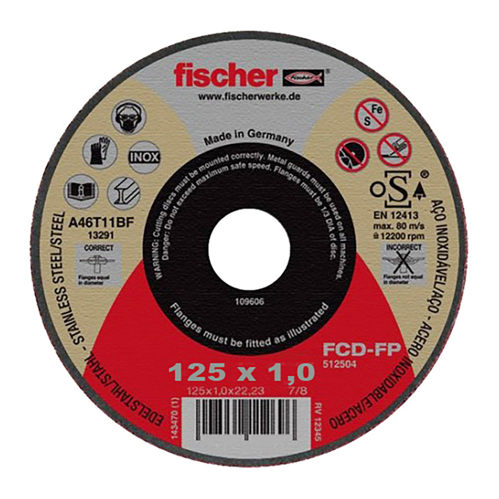 Disco fcd-fp Ã¸125x1x22,23 plus, corte de metal 531711 fischer_0