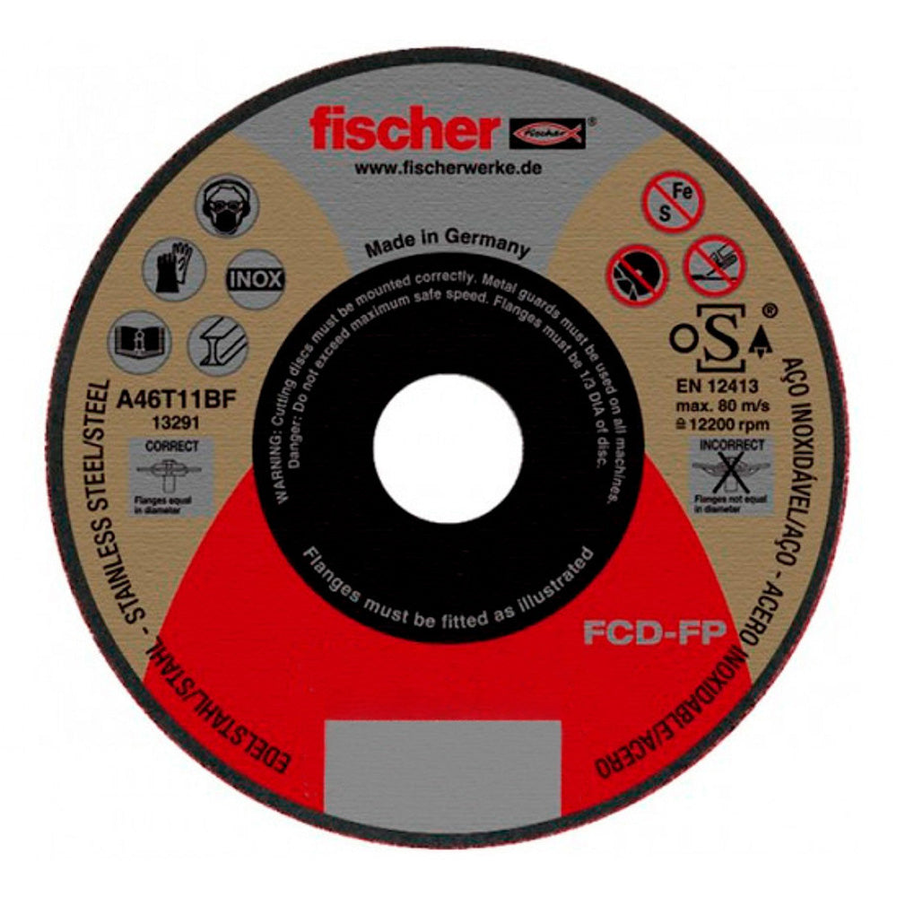 Disco fcd-fp Ã¸115x1x22,23 plus, corte de metal 531709 fischer_0