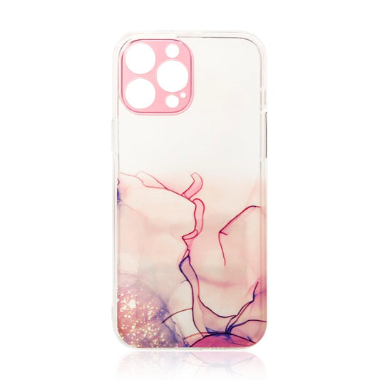 Marble Case for Samsung Galaxy A52s 5G / A52 5G / A52 4G Gel Cover Marble Pink_0