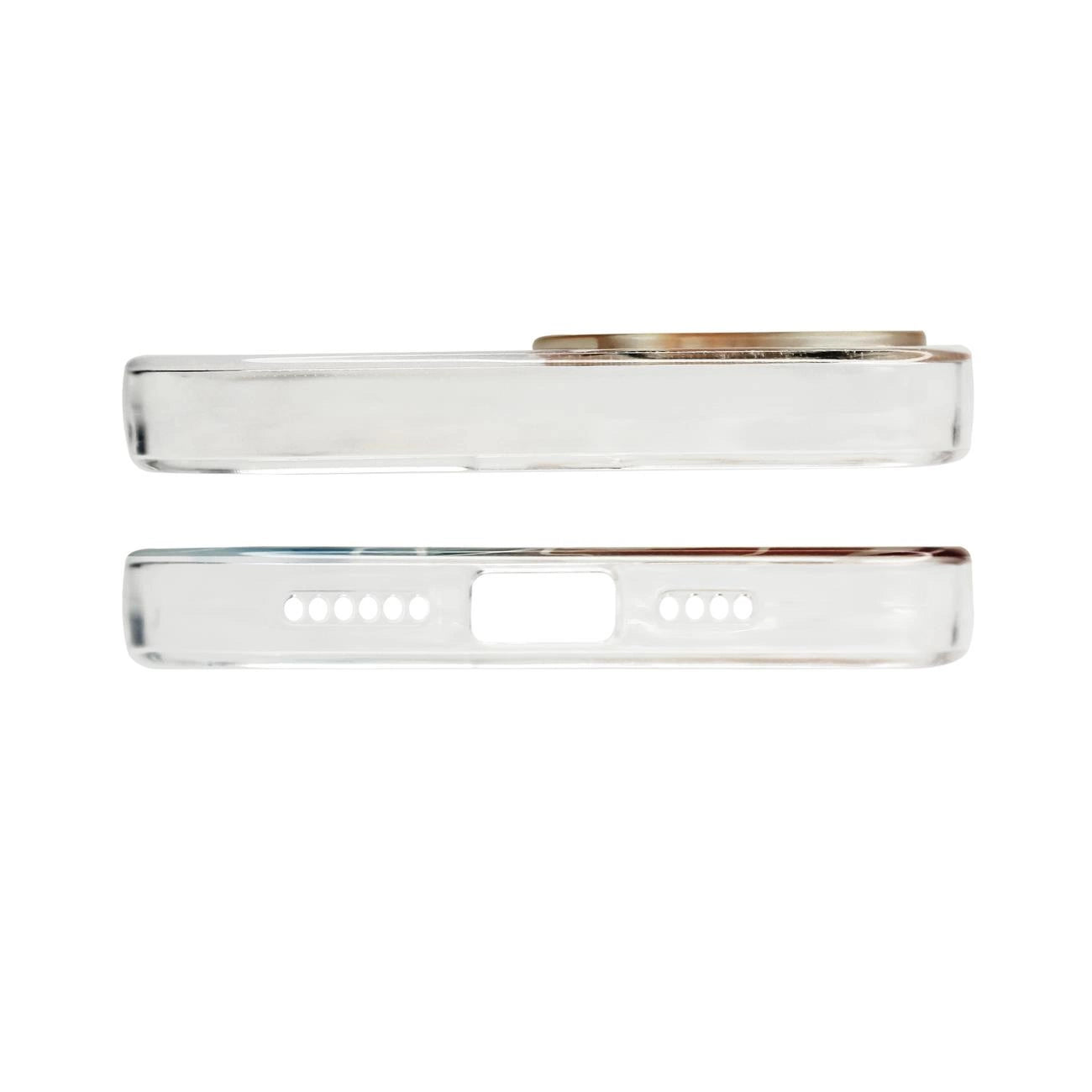 Marble Case for iPhone 12 Pro Max Gel Cover Orange Marble_2