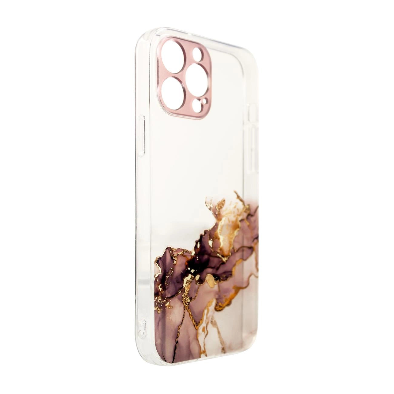 Marble Case Cover for Samsung Galaxy A12 5G Gel Cover Marble Brown_1