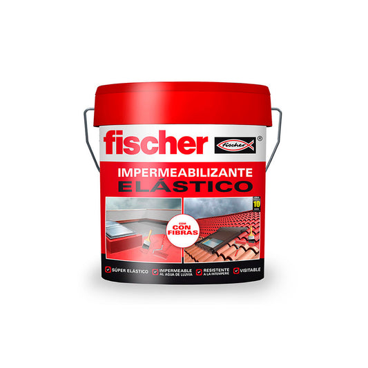 Impermeabilizante 750ml vermelho com fibras 558428 fischer_0