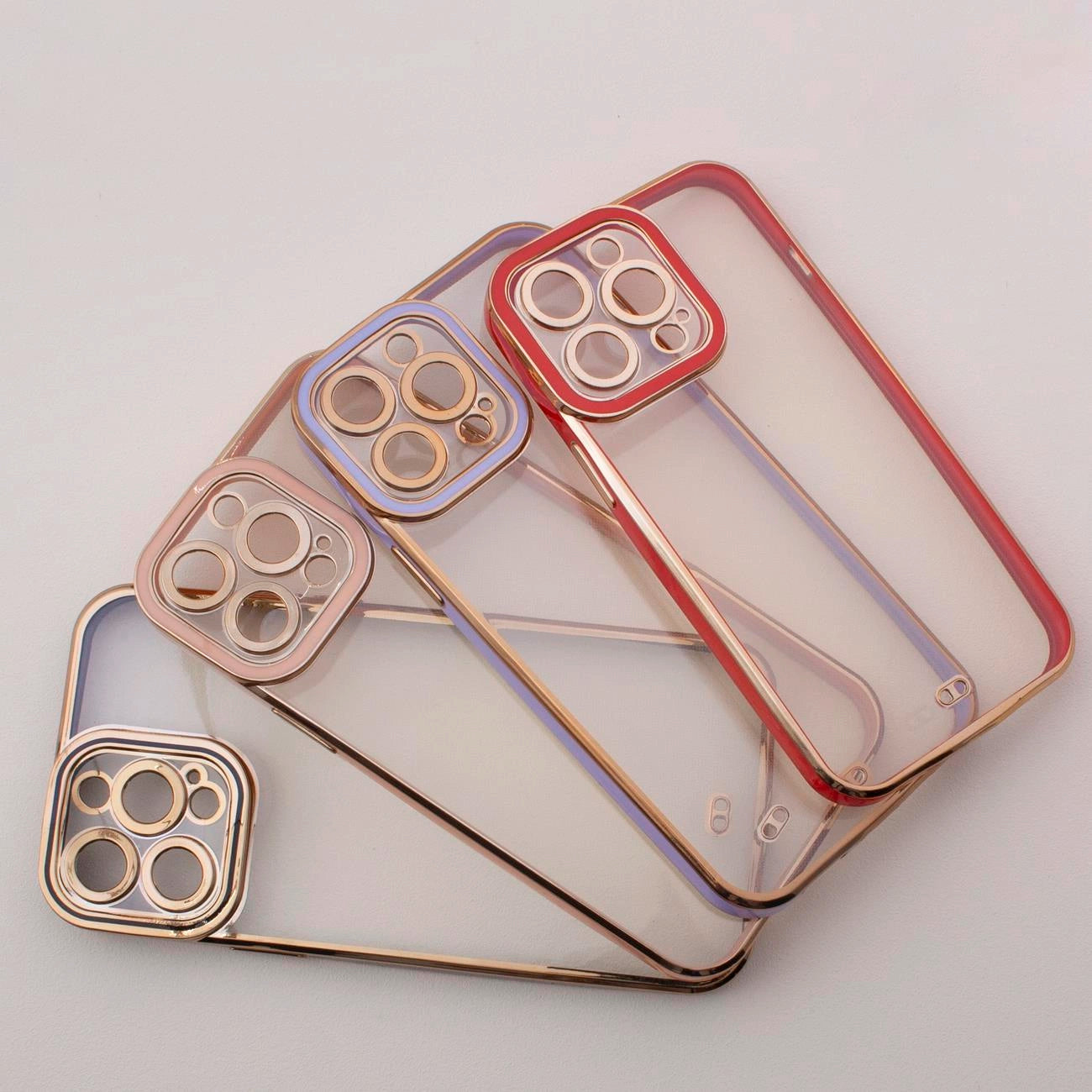 Fashion Case Case for Samsung Galaxy A12 5G Gold Frame Gel Cover Gold_6