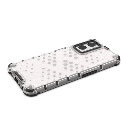 Honeycomb case armored cover with gel frame Oppo A76 / Oppo A36 / Realme 9i transparent_10