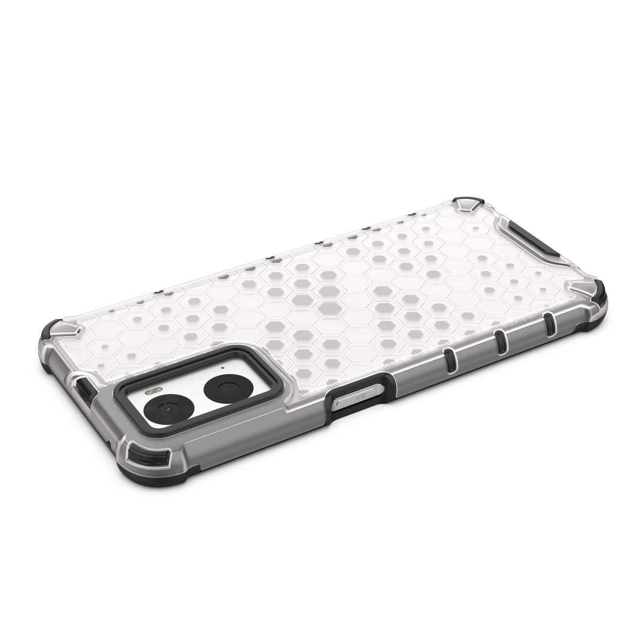 Honeycomb case armored cover with gel frame Oppo A76 / Oppo A36 / Realme 9i transparent_11