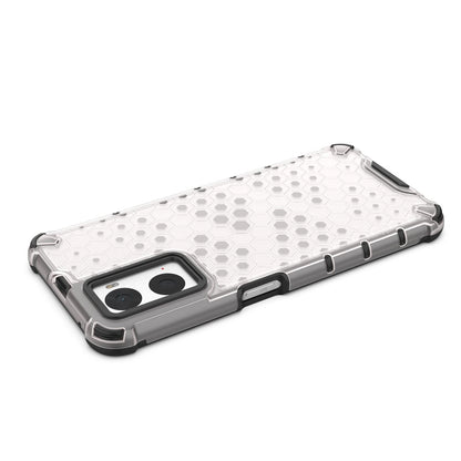 Honeycomb case armored cover with gel frame Oppo A76 / Oppo A36 / Realme 9i transparent_11